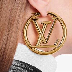 Louis Vuitton Louise Hoop Earrings